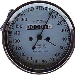 ARTHLAKSH Smith Speedometer Compatible With RE Bullet Motorcycles (White)-30