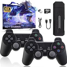 New TV Gaming System | Plug & Play Video TV Games 4K Ultra HD with 21,000+ Games Built-in, 23 Emulators & Wireless 2 Controller for Kids (5 Years to 17 Years) (White)-image-72