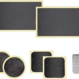 MOBI LOCK Self-Adhesive Bicycle Tire Repair Kit (6 Pieces) – Glueless Bike Tube Patches in Round, Square, and Rectangle Shape - Includes Metal Rasp-20