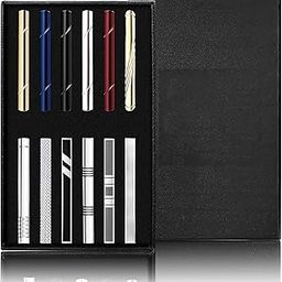 10 Pcs Mens Tie Clips Black Gold Blue Grey Silver Classic Set Regular Tie Clips Skinny Tie Clips for Wedding Business-image-52