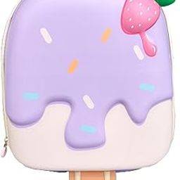PAWS 3D Ice Cream Hard Case Backpack for Kids – Cute Lightweight Hardshell Bag for Boys & Girls, Toddlers, Kindergarten, School, Picnic, Travel-picture-53