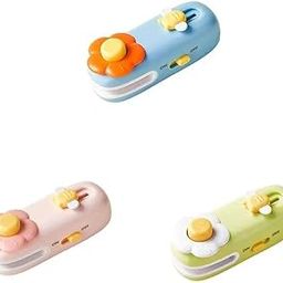 SHIPLORD® Handheld Food Sealer Portable Mini Sealing Machine for Bags Keeps Food Fresh with Magnetic Base & Easy Button Seal-image-2