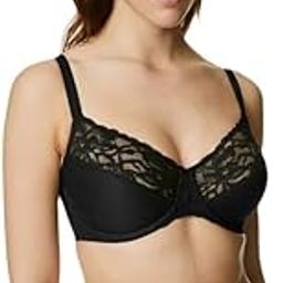 Womens Polyamide Blend Non Padded Wired Full Cup Bra-image-61
