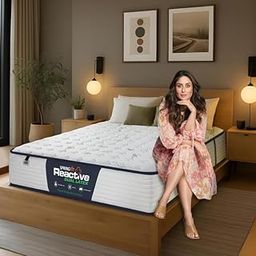 Springfit Reactive Dual Latex Mattress with Reactive and Memory Foam & Organic Latex | 5 Inches (78x48x5) Double Size | Medium Firm | CertiPUR-US & Certiguard Technology | GOLS Certified-image-92