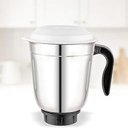 NISSAN HOME APPLIANCES Stainless Steel Mixer Grinder Jar 1200 ml | Compatible with 2-Slot & 4-Teeth Coupler | Heavy-Duty Jar with Aluminum Socket | Ideal for Grinding, Mixing & Blending-image-49