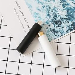 8 ml Gradient Blue Mini Travel Perfume Refillable Bottle Spray Empty Atomizer with Perfume Extractor Pump,Funnel (Gradient Black)-56