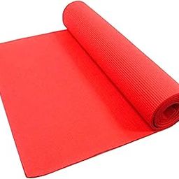 karun enterprises 4 mm Thick EVA Yoga Mat Non Slip Exercise Fitness Carpet Gymnastics Mats for Beginner (red)-image-17