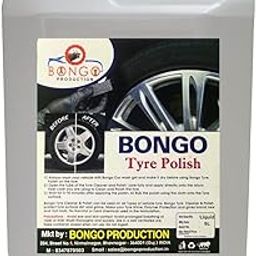 Bongo Tyre Polish for Car and Bike (5L) liquid | Provides a Glossy Finish | Long-Lasting Shine | Non-Greasy Formula | Super Hydrophobic Protection-image-45
