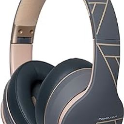 PowerLocus Wireless Bluetooth Headphones, Bluetooth Headphones Over Ear, Super Bass Hi-Fi Stereo, Soft Earmuffs, Foldable Wireless and Wired with Mic for Cell Phones, Online Class, Home Office, PC,TV-image-27