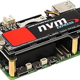 X1001 PCIe M.2 Key-M NVMe SSD PIP PCIe Peripheral Board for Raspberry Pi 5-21