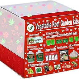 Vegetable Gardening Kit - Kitchen Garden Kit (Pack of 3) Vegetable Seeds-6 Varieties,HDPE Growbag-6Nos,Vermicompost & Cocopeat-1Kg,Panchakaviya & Jeevamrut-1Lts,Tricoderma-500g-image-32