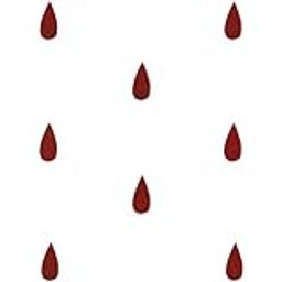 Comet Busters Tear Drop Maroon Bindi (8mm) (BIN788)-image-7