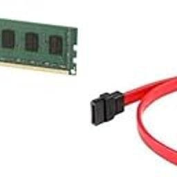 8GB DDR3 Desktop RAM 1600MHz Support LAPCRE H61-NVMe Mother Boards (3 Years Warranty) (Latest Manufacturing) (Double Side 8 * 2 = 16 IC) Free SATA Cable-8