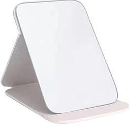 FLAVION Portable Folding Makeup Mirror, Compact & Lightweight, Tabletop Travel Mirror with Stand,Foldable & Lightweight Makeup Mirror with Stand, Ideal for Desk, and Travel Use (White, Pack of 1)-image-80