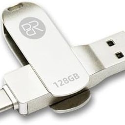 128 GB 3.2 USB Type-C Metal PenDrive 2 in 1 Strong (5 Year Warranty) Billion Reservoir-21