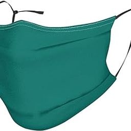 BROLEO Adult Masks Reusable Soft breathable Suitable for camping, running, traveling daily use Solid dark green Picture-image-30