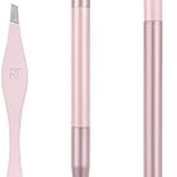 Real Techniques Brow Shaping Set, Spoolie, Brow Brushes, Tweezers, Dual-Ended Eyebrow Tools, For Styling, & Shaping Eyebrows, Get Full, Fluffy Brows, 3 Piece Set-image-28