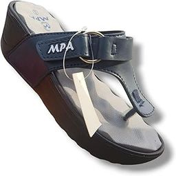 Women's Orthopedic Comfort Sandals, Red and Black Flip-Flop Style, Ladies Casual Slippers-image-99