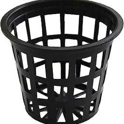 WE Hydroponics 3-Inch Net Pots - Set of 10 pc, Netcups for NFT, DWC, Kratky, Dutch Bucket, Aquaponics, Gardening and Nursery Applications, Food-Safe, Strong-0