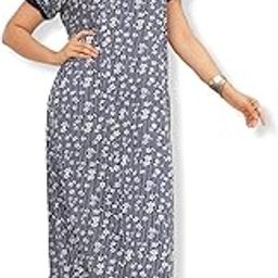 Women Satin Maxi Nighty Gown-image-113