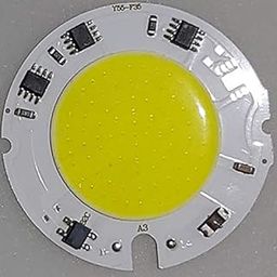 NOVAL, COB CHIP LED 20W 220V LED COB CHIP White 1Pc.Chip Size 34x34mm, Outer Size 55X5mm-24