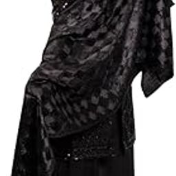 Women's Winter Wear Wool Blend Shawl/Paisley Wool hand Feel Shawl Design/Jacquard Style Shawl For Women's (20X80 in inches)-image-0