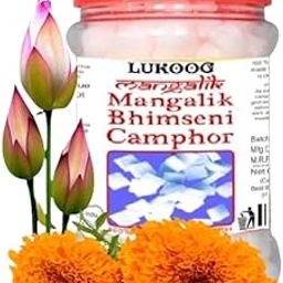 CK400 Mangalik Bhimseni Camphor Chunk Kapoor Jar 100x4=400gm (4 Pack) Pure Natural,Diffuser,Aroma Burner, Change Energy Levels Create a Positive Aura Around Your Home,It Must be Your Choice-27