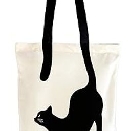 Fashionable Design Tote Bags Women Shoulder Bag-Printed Silhoutte Cotton Bag-Zipper-Ecofriendly Travel Bag-Pack of 1-38