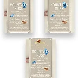 Nyassa Luxurious Mountain Musk Handmade Natural Bathing Soap 75Gm Each|Buy 2 Get 1 Free|Honey Suckle Extract&Argan Oil| Musky Fragrance |Smooth & Soft Skin| All Skin Type-picture-46