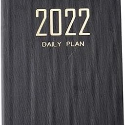 TRENDYNEST Daily Notebook W/ 12 Months Time Noting Portable Weekly Monthly for School Black | Planners & Organizers | Calendars & Planners | Office Supplies | Office-image-50