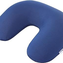 Samsonite Comfortable 3 in1 Microbead Travel Pillow/Neck Pillow for Travel in Flight/Aeroplane for Men & Women, Navy Blue-36