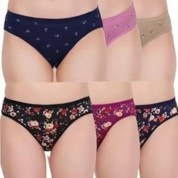 Women Hipster Floral Multicolor Panty of 6-image-50