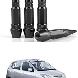 LOVMOTO Spiked Style Tire Valve Stem Caps, Universal Aluminium Alloy Dustproof Tire Valve Stem Covers for Cars, SUV, Trucks, Bikes, Motorcycles, Bicycles Comfortable with i-10 Gra-nd Ol-d-image-85