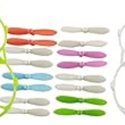 16 Pieces Cw CCW Propeller &2 Pieces Propeller Guard for Cx-10 Rc Drone Toy Parts-image-38