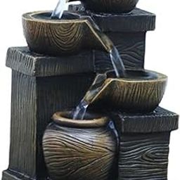 ATORSE Indoor Water Fountain Bedroom Waterfall Farmhouse Home Deck Decor Ornament|Home & Garden|Home D?©cor|Indoor Fountains-image-79