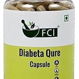 VFCI Diabeta Qure | Manage Blood Sugar Levels With Karela, Jamun & Gudmar | 100% Ayurvedic Capsules with Powerful Herbs | 1 Month Pack for Diabetes/Diabetic Care | Supports Healthy Blood Sugar Levels - 60 Capsules-image-106