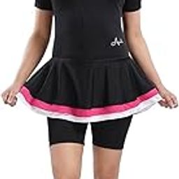Womens one -Piece Swimwear,Half Sleeves Swimming Costume,Half Tights, Two Way Stretchable Polyester Fabric, U.V.Protection.-picture-19