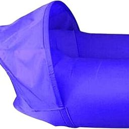 Moxic Inflatable Air Lounger Sofa Beach Chair Comfortable for Hiking Picnic Travel Dark Blue-image-29