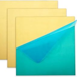 3 Pcs Brass Sheet 6”x 6”x 0.04”, 18 Gauge (1mm) Thickness, Film Attached Brass Plates, Brass Plate Sheet for Crafts DIY Decoration-image-32