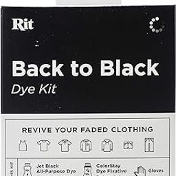NAKOMA PRODUCTS 85857 RIT TIE DYE KIT BACK2BLACK, Back to Black-16