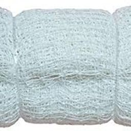 Anti Bird NET/Cricket Practice NET 10 Foot / 100 Foot White in Color MESH Size 30 MM (Clips and Tying Ropes Include)-6