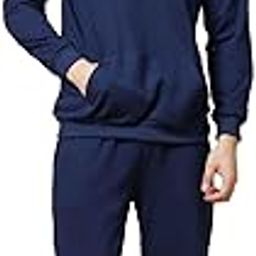Cotton Fleece Full Sleeves Oversized Co-ord Set for Men | Printed Hooded Track Suit Set for Men-image-109