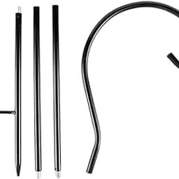 Enakshi (LABEL) Creations Wrought Iron Shepherd Hook Bird Feeder Bracket for Outside Yards Wind Chimes AHome & Garden|Yard, Garden & Outdoor Living|Gardening Supplies|Plant Care, Soil-picture-27