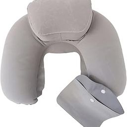 The Style Sutra Travel Plane Inflatable U Shape Pillow Neck Head Rest Air Soft Cushion Gray | Sporting Goods | Outdoor Sports | Camping & | 1 Piece Inflatable U Shape Pillow-picture-22