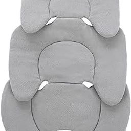 Baby Stroller Cushion Soft Mat Thicken Liner Mat for Pram Stroller Pushchair Grey-22