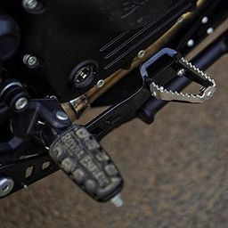 Auto Engina Brake Pedal Compatible for Royal Enfield Guerrilla 450, Black-26