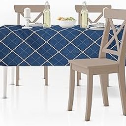 RRC Super Soft Brushed Microfiber Cotton Dining Table Cloth,60X90(Inches) Rectangular Table Covers,6 to 8 Seater Table Covers,Pack of 1-image-90