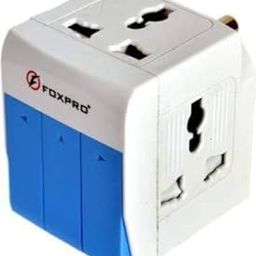 Rensom ECommerce Universal Conversion Multiplug Travel Adapter with Individual Switch with Fuse Protected | multiplug Three pin Plug Socket |3 PIN 3 Way Plug for Home, Office-18