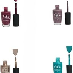 The Cosmetic Company Nail Enamel | Quick Drying | Glossy Finish | Long Lasting | No Chip Formula | High Shine Nail Polish For Women in 31 me 2 ivory pack of 4-15