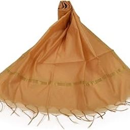 Art Silk Solid Color Women Dupatta-image-57